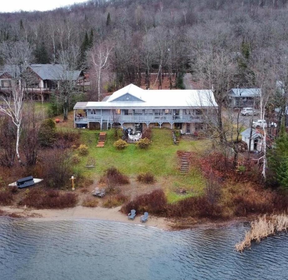 Le Lodge Du Lac Saint-Faustin Exterior foto